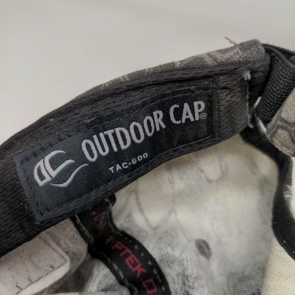 Kryptek Men's Strapback hat Gray Snake Scale Pattern Size Adult 2A 2nd Amendment - Picture 9 of 9